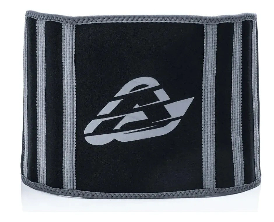 FAJA K-BELT NEGRO GRIS TALLE S/M -ACERBIS-**oferta**