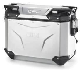 BAUL LATERAL TREKKER OUTBACK IZQ ALUMINIO ANODIZ 37LTS C TABOR DE LLAVE -GIVI-**oferta**