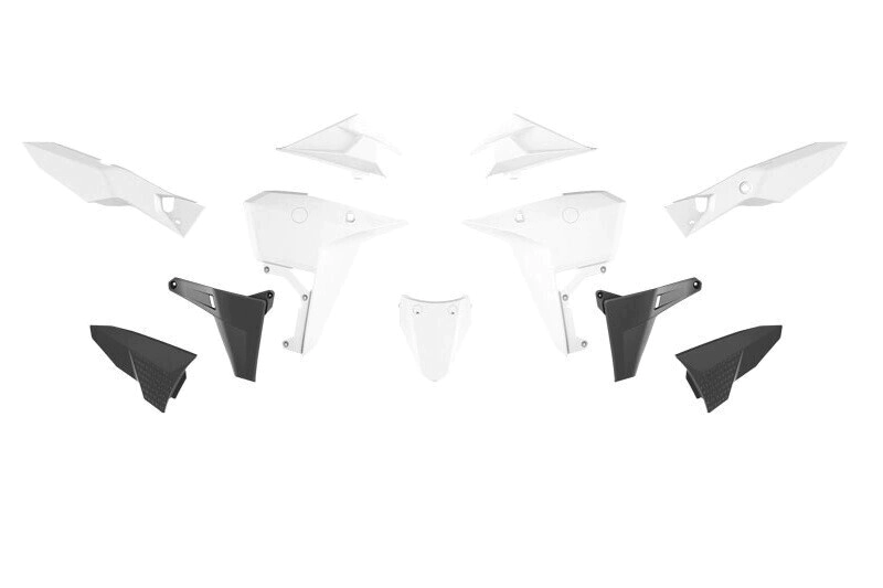 KIT PLASTICOS KOVE 800X PRO/RALLY/GT 24/26 BLANCO -RTECH-