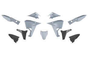 KIT PLASTICOS KOVE 800X PRO/RALLY/GT 24/26 GRIS -RTECH-