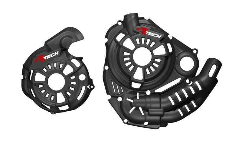 TAPA MOTOR EMBRAGUE YAM TENERE 700/RALLY 19/24 700 WORLDRAID 22/25 NEGRO -RTECH-