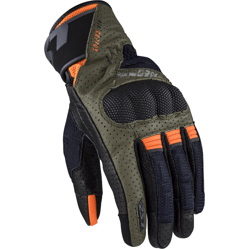 GUANTES AIR RAPTOR HM VR/AZ TALLE M -LS2-