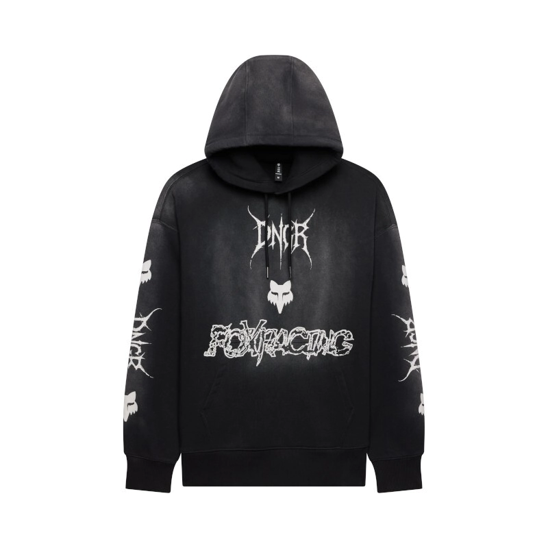 BUZO CASUAL DNGR HEAVYWEIGHT FLEECE PO NEGRO TALLE S -FOX-