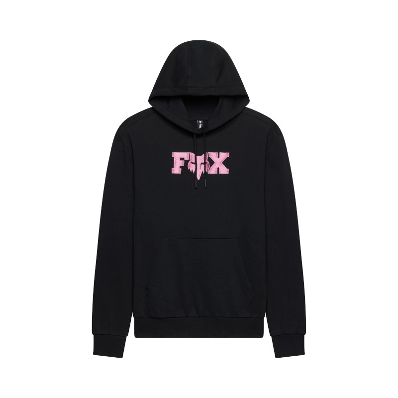 BUZO CASUAL W F HEAD X FLEECE PO NEGRO TALLE M -FOX-