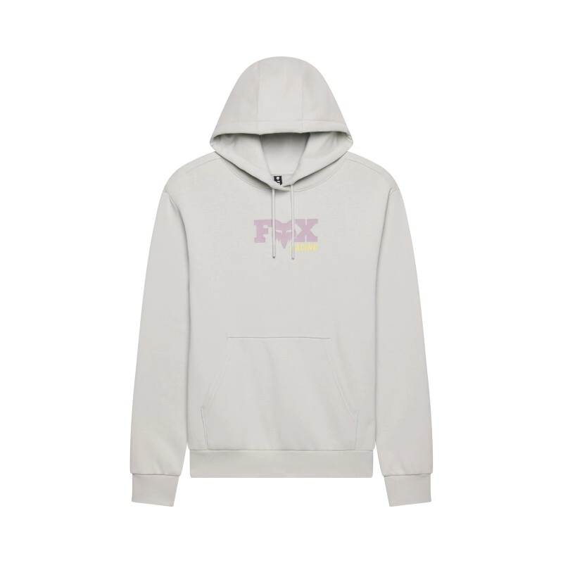 BUZO CASUAL W SINCE 74 FLEECE PO GRIS CLARO TALLE S -FOX-