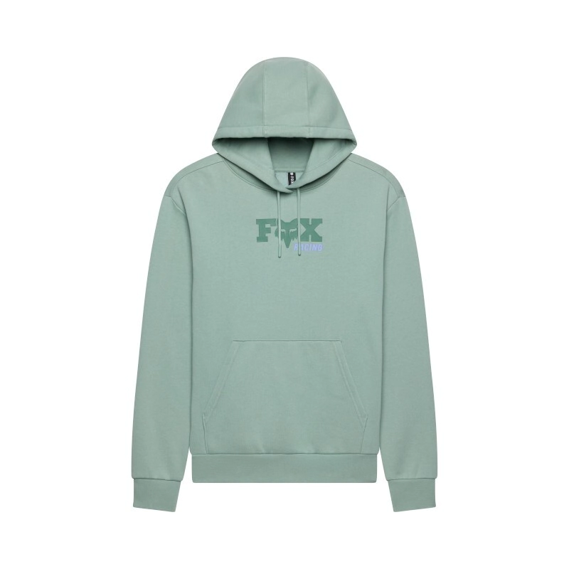 BUZO CASUAL W SINCE 74 FLEECE PO ARC BL VERDE AGUA TALLE L -FOX-