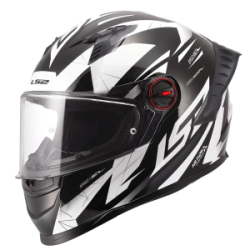 Casco LS2 Integral FF816 Cosmos Draze Blanco