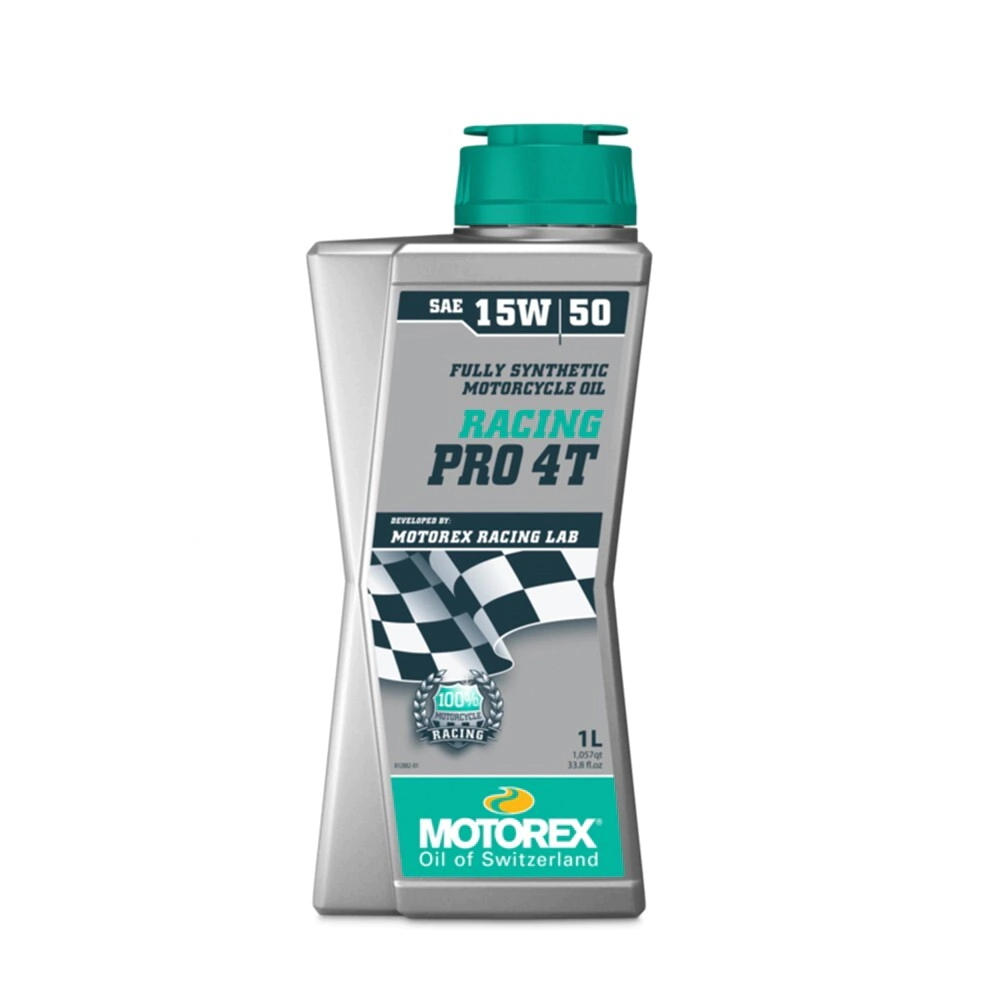 ACEITE SINTETICO RACING PRO 4T 15W/50 -MOTOREX-