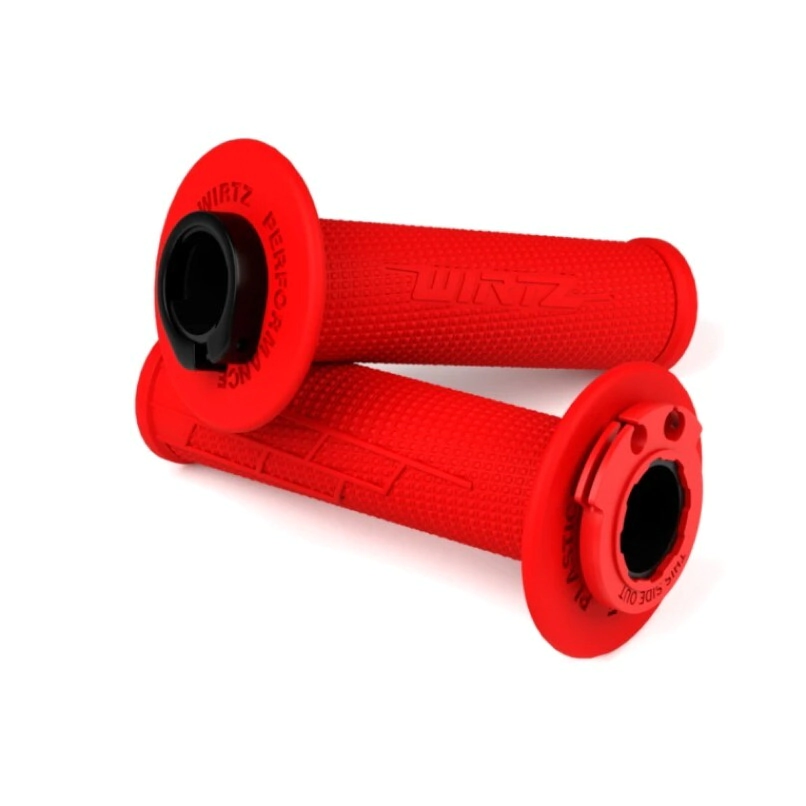 PU�OS LOCK ON HON TORNADO XR 250 ROJO -WIRTZ-