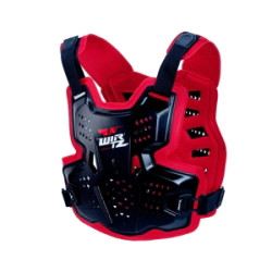 PECHERA ELEVATE NEGRO ROJO -WIRTZ-