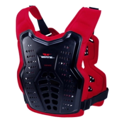 PECHERA ELEVATE NEGRO ROJO -WIRTZ-