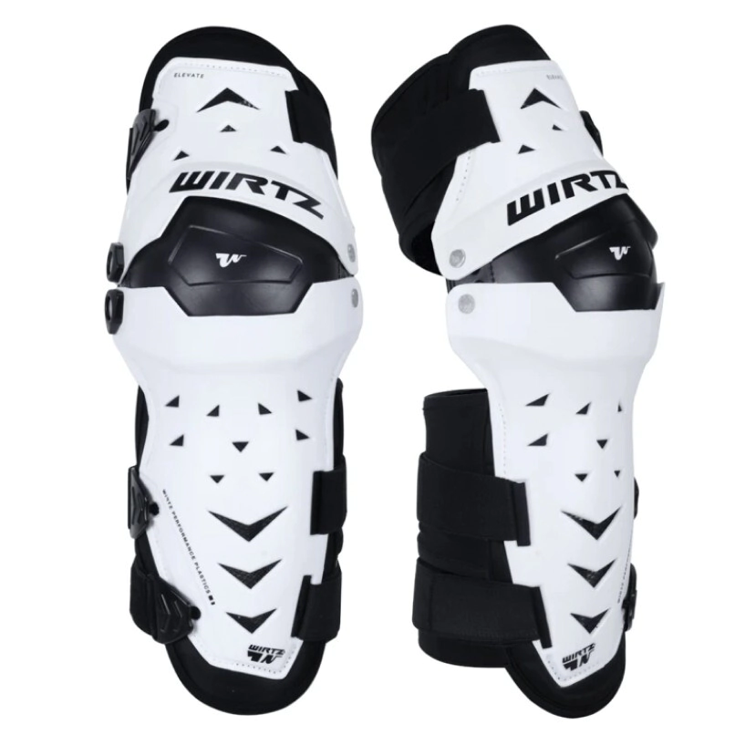 RODILLERA ARTICULADA BLANCO NEGRO TALLE L/XL -WIRTZ-
