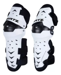 RODILLERA ARTICULADA BLANCO NEGRO TALLE L/XL -WIRTZ-