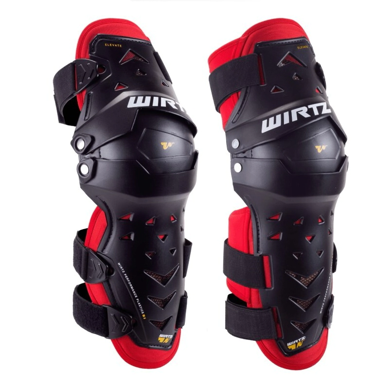 RODILLERA ELEVATE NEGRO ROJO TALLE S/M -WIRTZ-