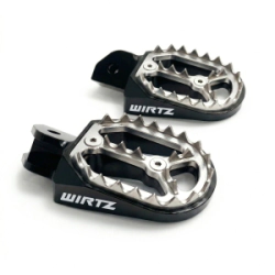 PEDALIN BILLET ENDURO TORNADO XTZ250 NEGRO -WIRTZ-