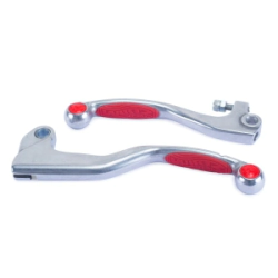 KIT PALANCAS HON CRF150_230 M04_07 GRIP ROJO -WIRTZ-