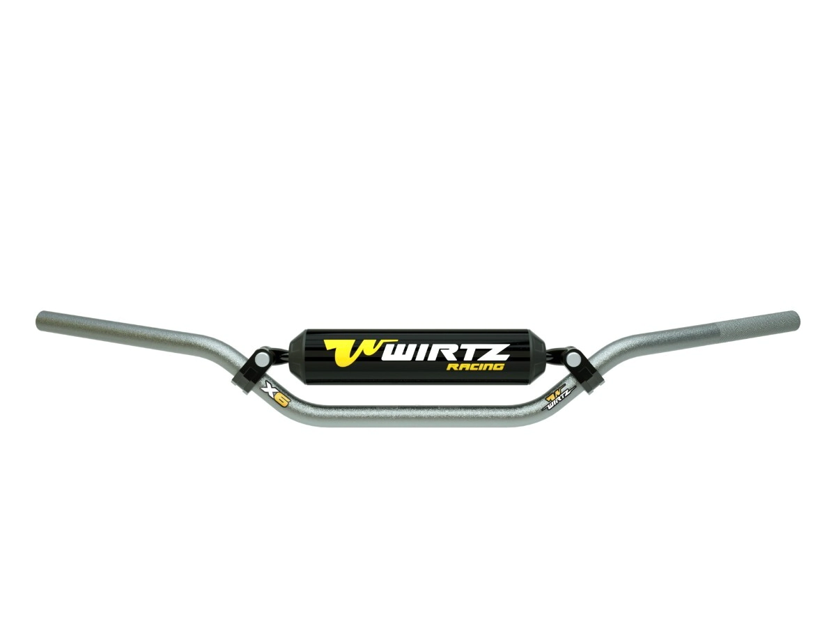 MANUBRIO X6 ALTO/HIGH 22.2MM GRIS -WIRTZ-