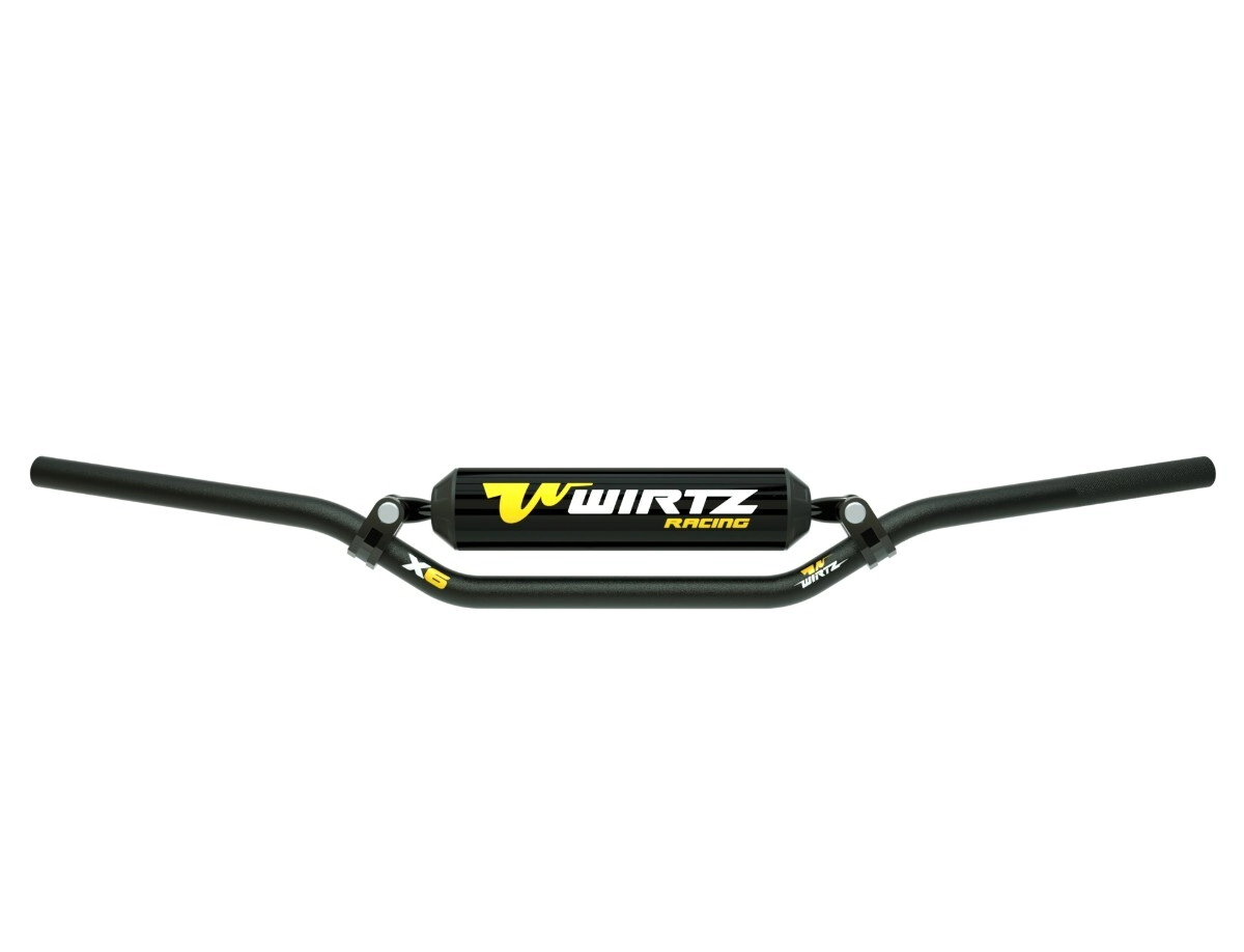 MANUBRIO X6 BAJO/LOW 22.2MM NEGRO -WIRTZ-