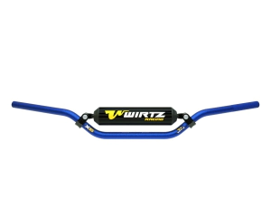 MANUBRIO X6 ALTO/HIGH 22.2MM AZUL -WIRTZ-