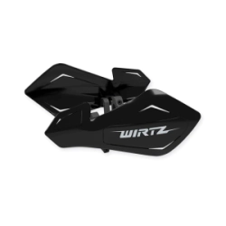CUBREMANOS COMPLETO SHOCK UNIVERSAL FLOTANTE NEGRO -WIRTZ-