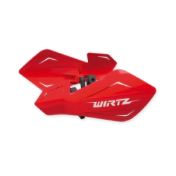 CUBREMANOS COMPLETO SHOCK UNIVERSAL FLOTANTE ROJO -WIRTZ-