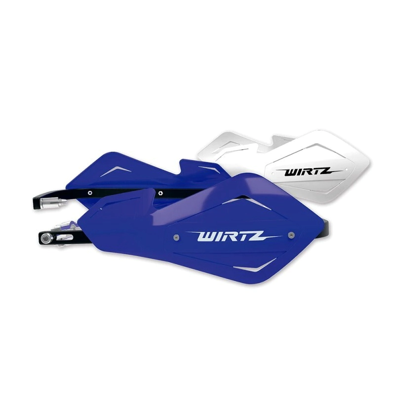 CUBREMANOS COMPLETO SHOCK METAL PLASTICO AZUL CON KIT -WIRTZ-