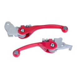 KIT PALANCAS FLEX HON CR 125 05'_07' CR 250 '04_'07 CRF 250 450 '04_'06 ROJO -WIRTZ-