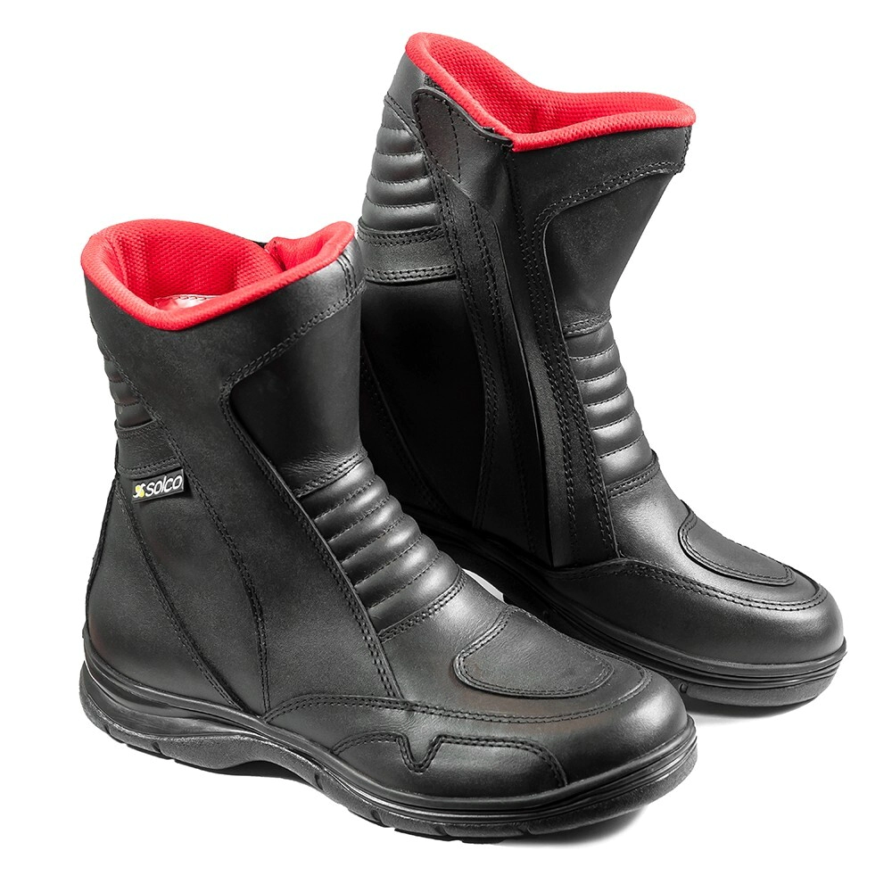 BOTAS TURISMO IMOLA 2 WATERPROOF NEGRO TALLE 36 -SOLCO-
