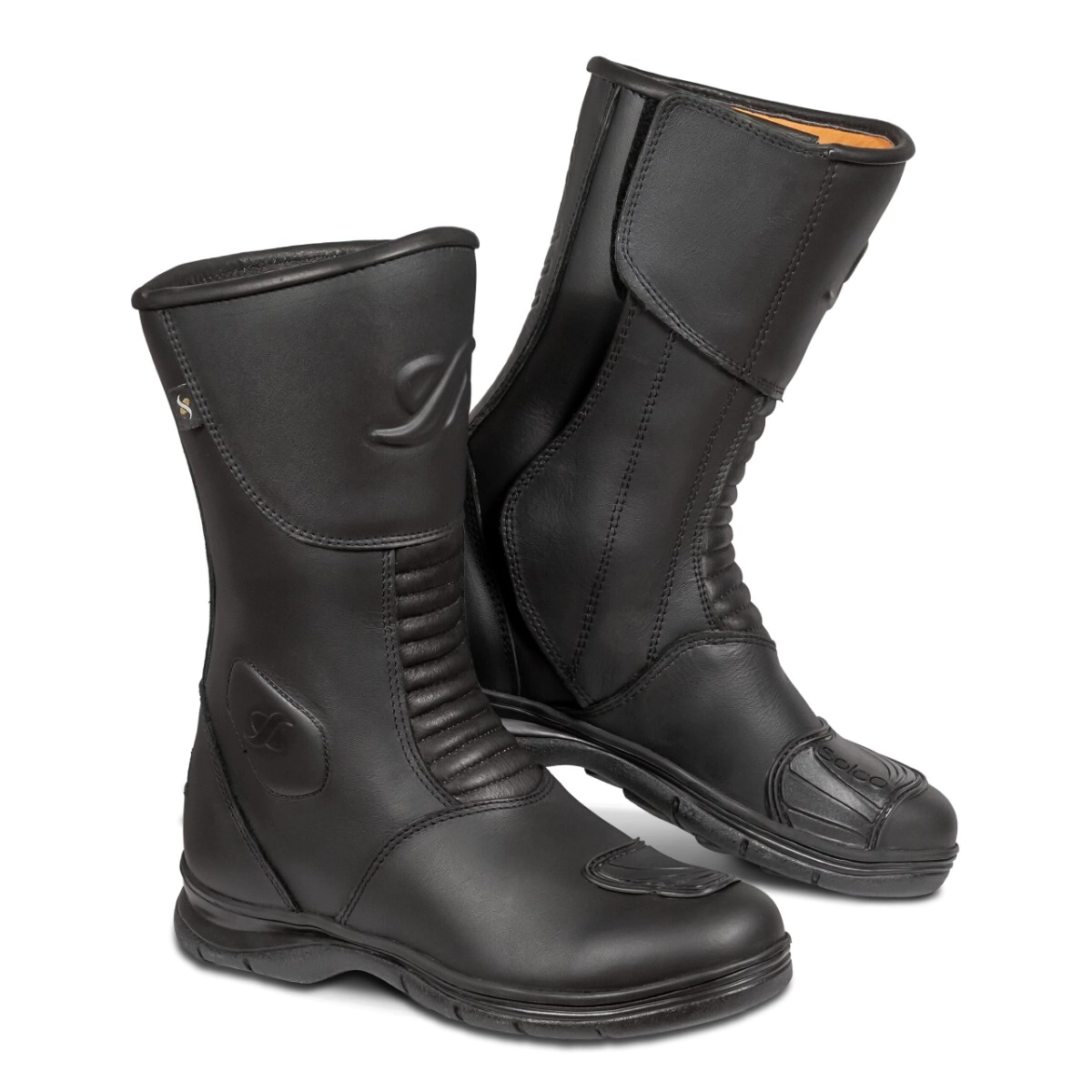 BOTAS TOURING CUERO NEGRO TALLE 39 -SOLCO