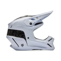 Casco Fox Cross V3 RS Fracture Blanco