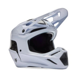 Casco Fox Cross V3 RS Fracture Blanco