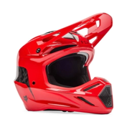 Casco Fox Cross V3 RS Fracture Rojo Fluor