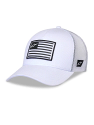GORRA CASUAL FLAG SNAPBACK BLANCO TALLE UNICO -ALPINESTARS-