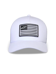 GORRA CASUAL FLAG SNAPBACK BLANCO TALLE UNICO -ALPINESTARS-