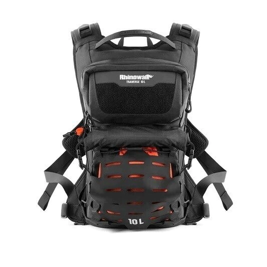 MOCHILA CON PROTECCION IMPERMEABLE 10L NARANJA -RHINOWALK-