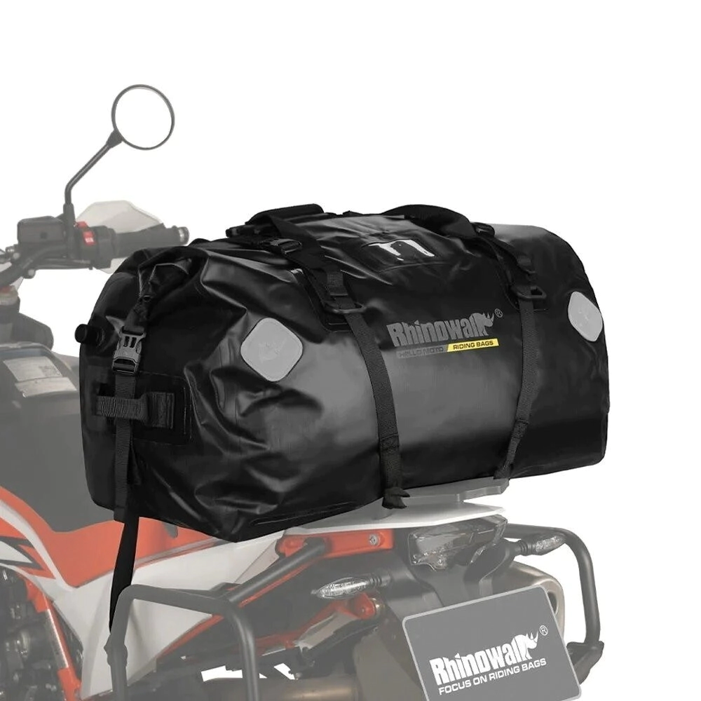 BOLSO TRASERO IMPERMEABLE 65L NEGRO -RHINOWALK-
