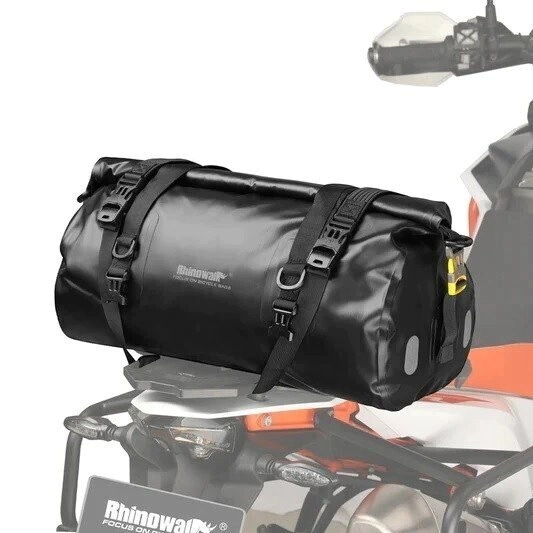 BOLSA TRASERO IMPERMEABLE 20L NEGRO -RHINOWALK-