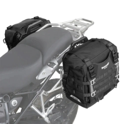 ALFORJA LATERAL RAPIDA LIBERACION 35L-45L MECHANIC BLACK 1 UNIDAD -RHINOWALK-