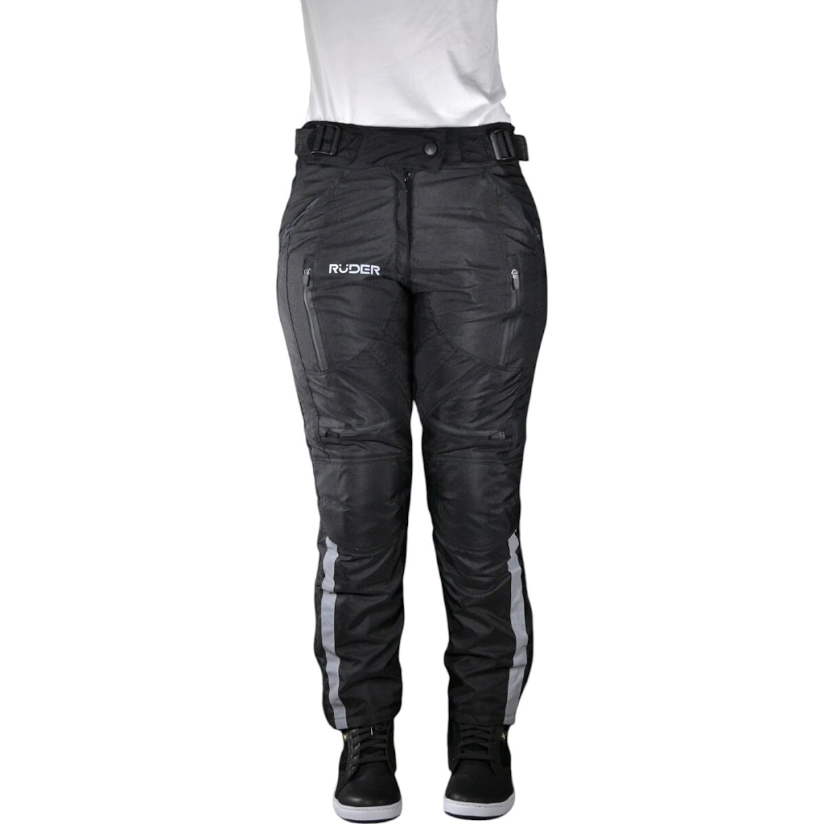 PANTALON MUJER CYRENA NEGRO TALLE M -RUDER-