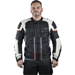 Campera Ruder Larga Hombre Shadow Negro