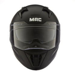 Casco MAC Integral FF069 Solid Negro mate