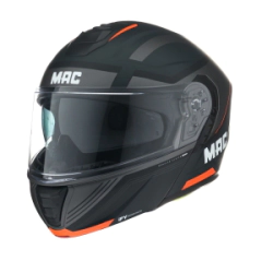 Casco MAC Rebatible FF917 Genius Negro mate
