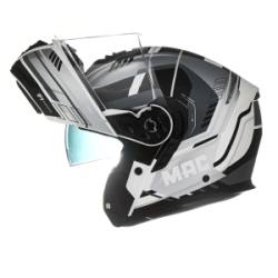 Casco MAC Rebatible FF917 Onyx Pulse Negro mate