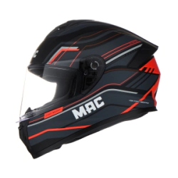 Casco MAC Integral FF801 Starter Renner Gris mate