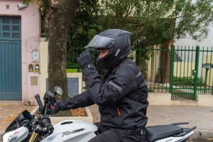 Casco MAC Integral FF956 Ozono Solid Negro mate
