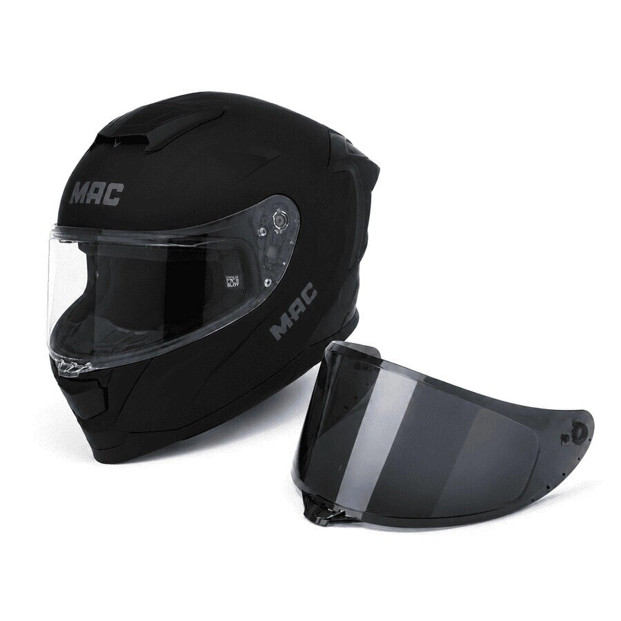 CASCO INTEGRAL FF956 OZONO SOLID BK MT TALLE M -MAC-