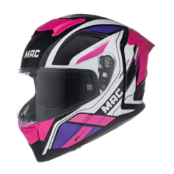 Casco MAC Integral FF956 Ozono Svendetta Blanco