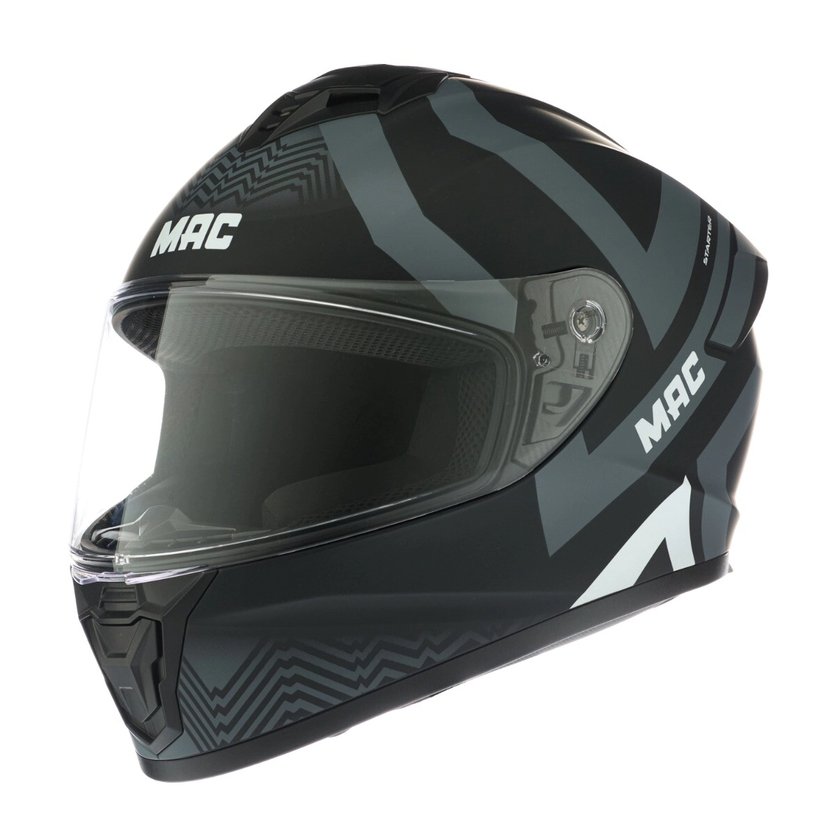 CASCO INTEGRAL FF801 STARTER HILL BK/GY MT TALLE L -MAC-