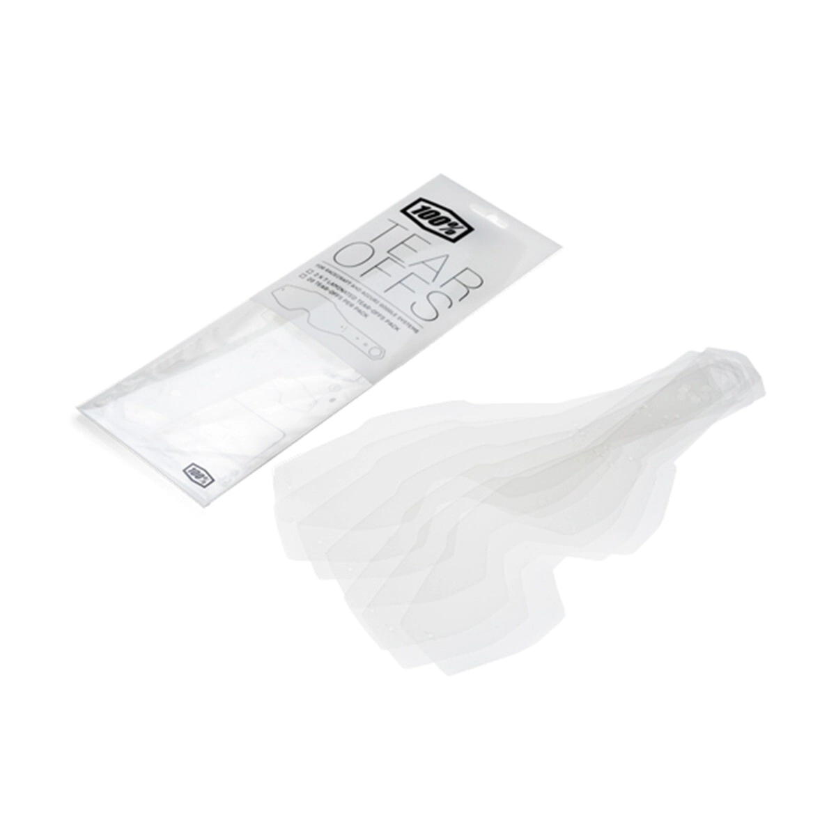 100% Tear-offs Motocross ni�o AC1 ST1 primera generaci�n pack 20