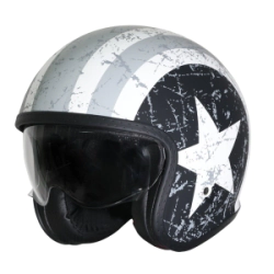 Casco Origine Integral Spirit Rebel Star Gris mate